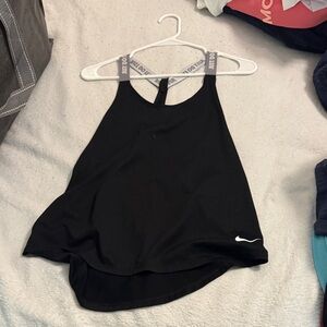 Nike Women's Black Racerback Tank Top